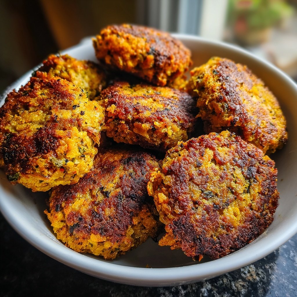 Easy Slider Crispy Lentil Patties
