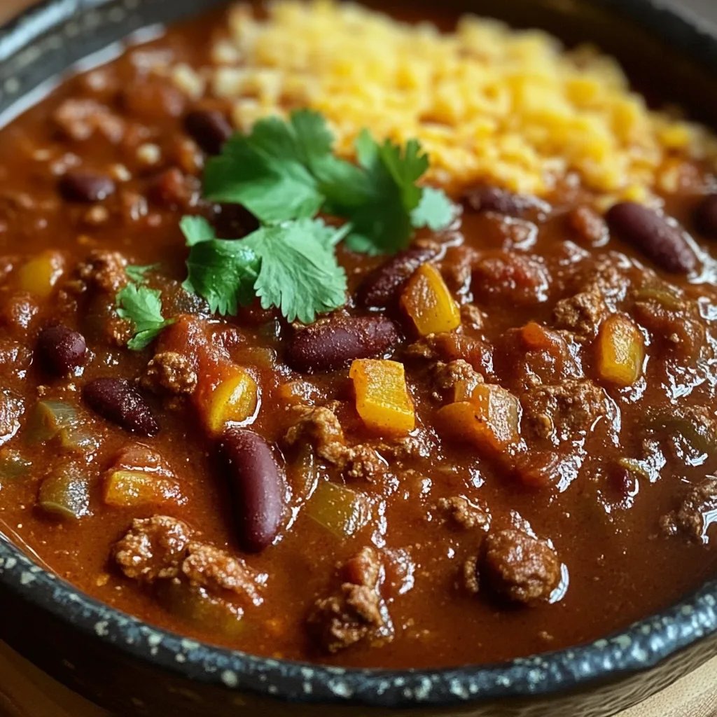 Hearty Beef Chili
