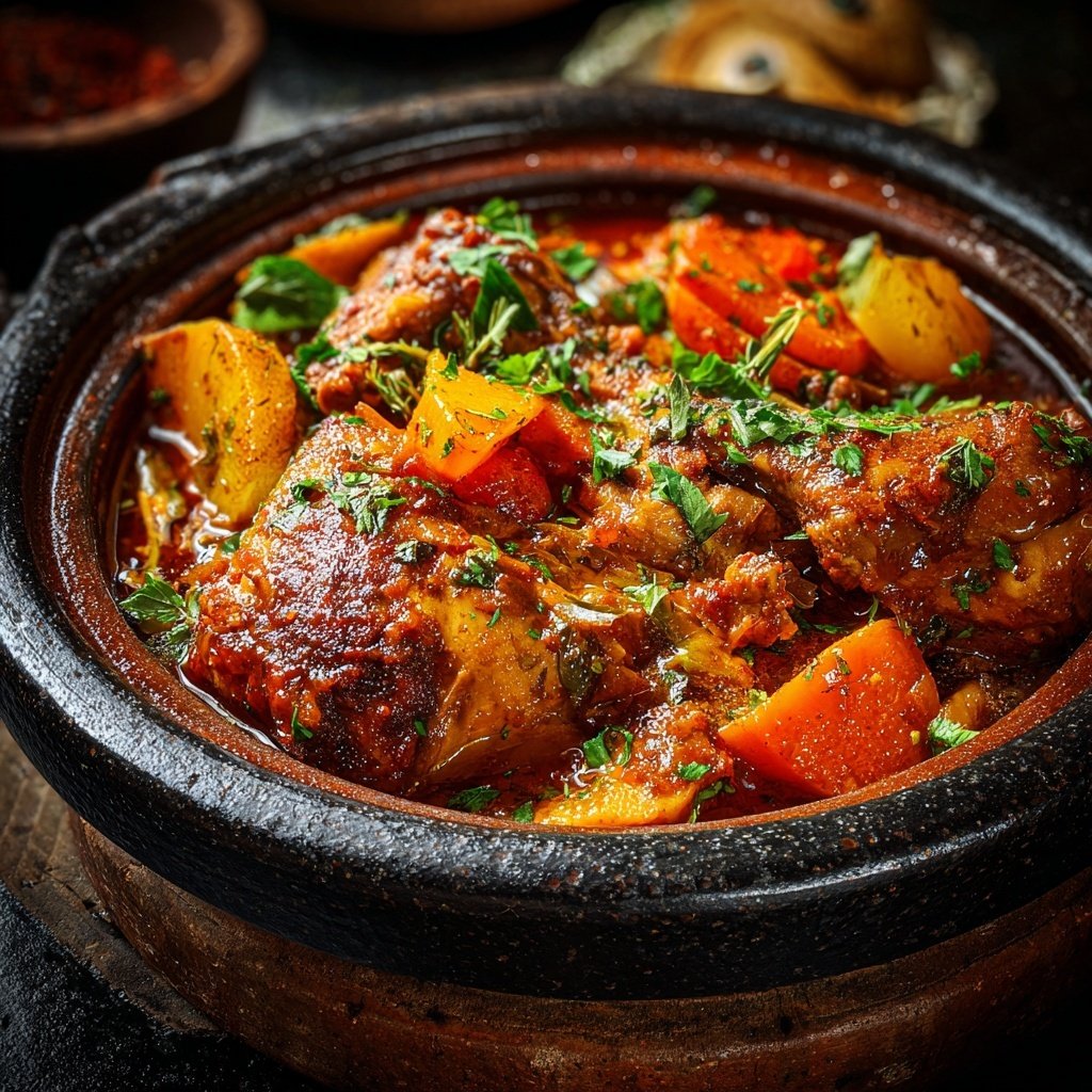 Global Flavors Moroccan Chicken Tagine