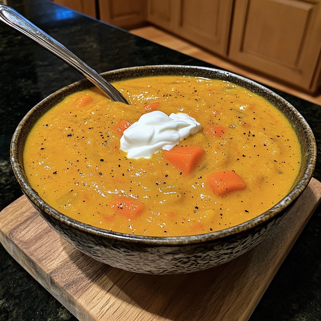 Squash Soup with Carrots