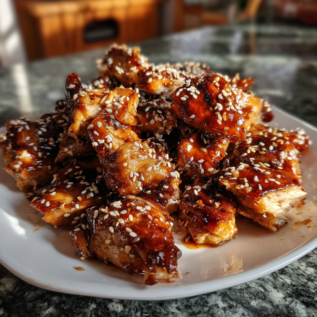 Creamy Slow Cooker Teriyaki Chicken