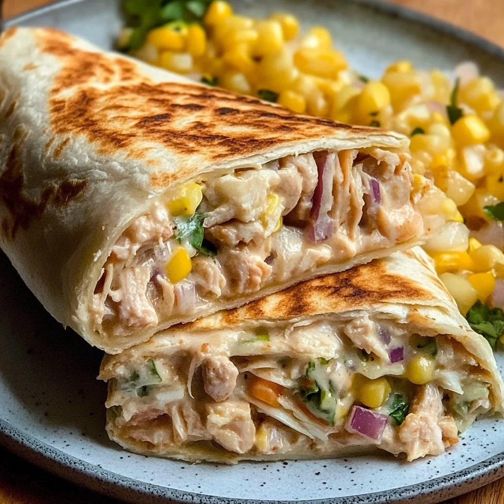 Tuna Melt Wrap