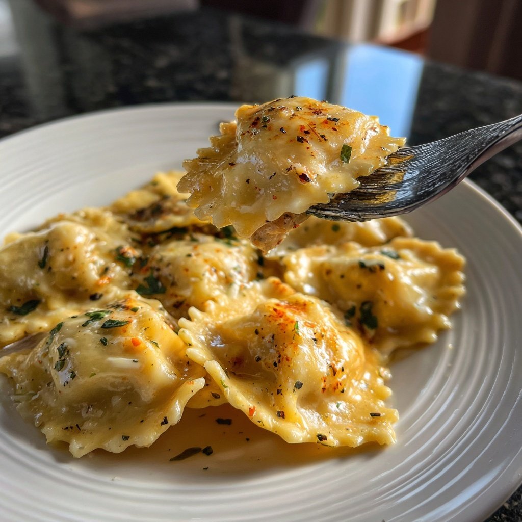 Lobster Ravioli with Champagne Butter