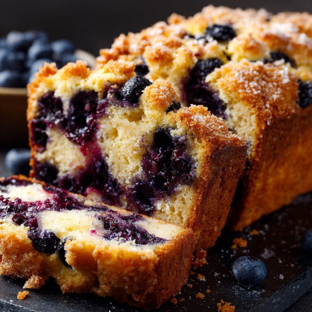 Blueberry Lemon Sourdough Bread Easy