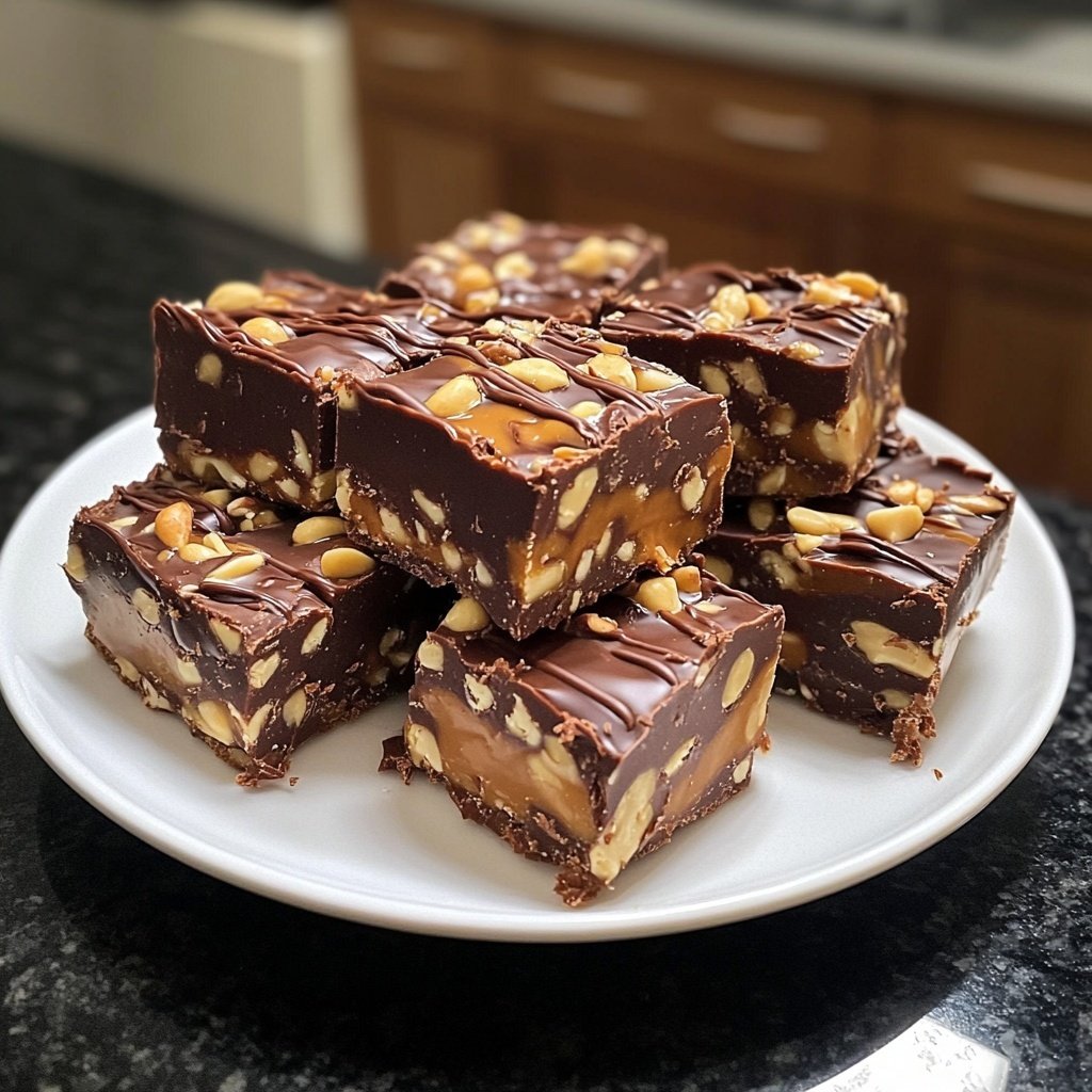 Snickers Fudge Recipe