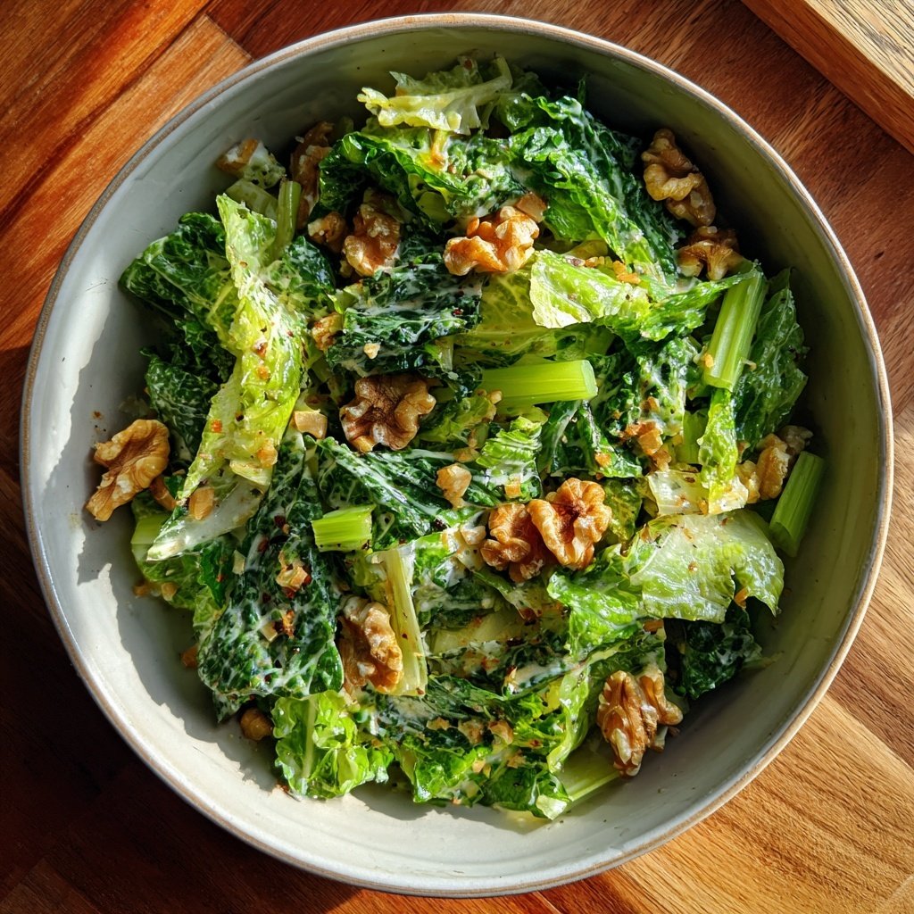 Celery Walnut Side Salad