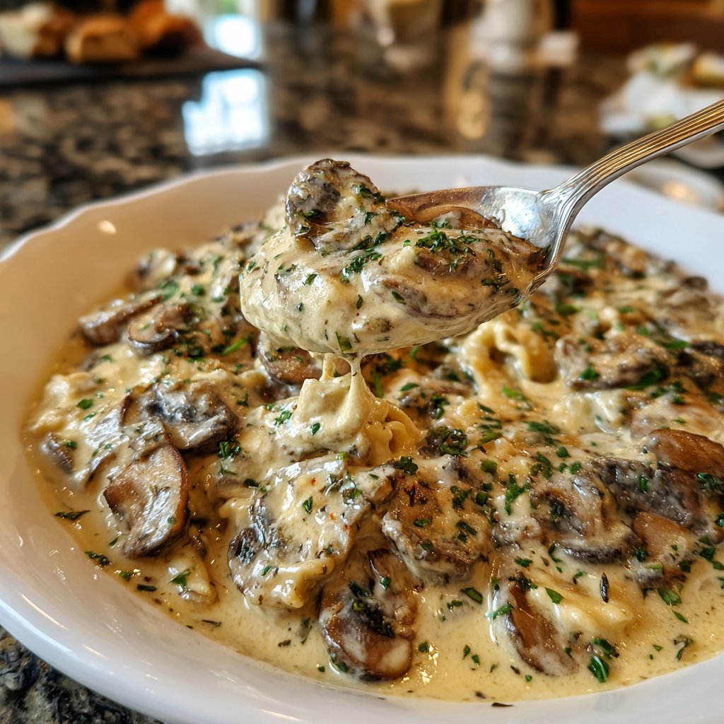 Sunday Mushroom Stroganoff