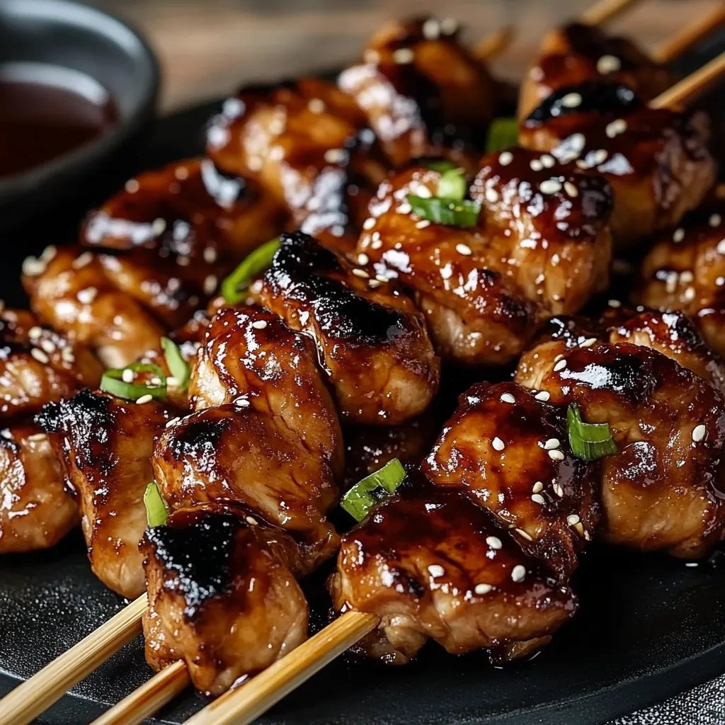 Easy Japanese Chicken Yakitori Recipe