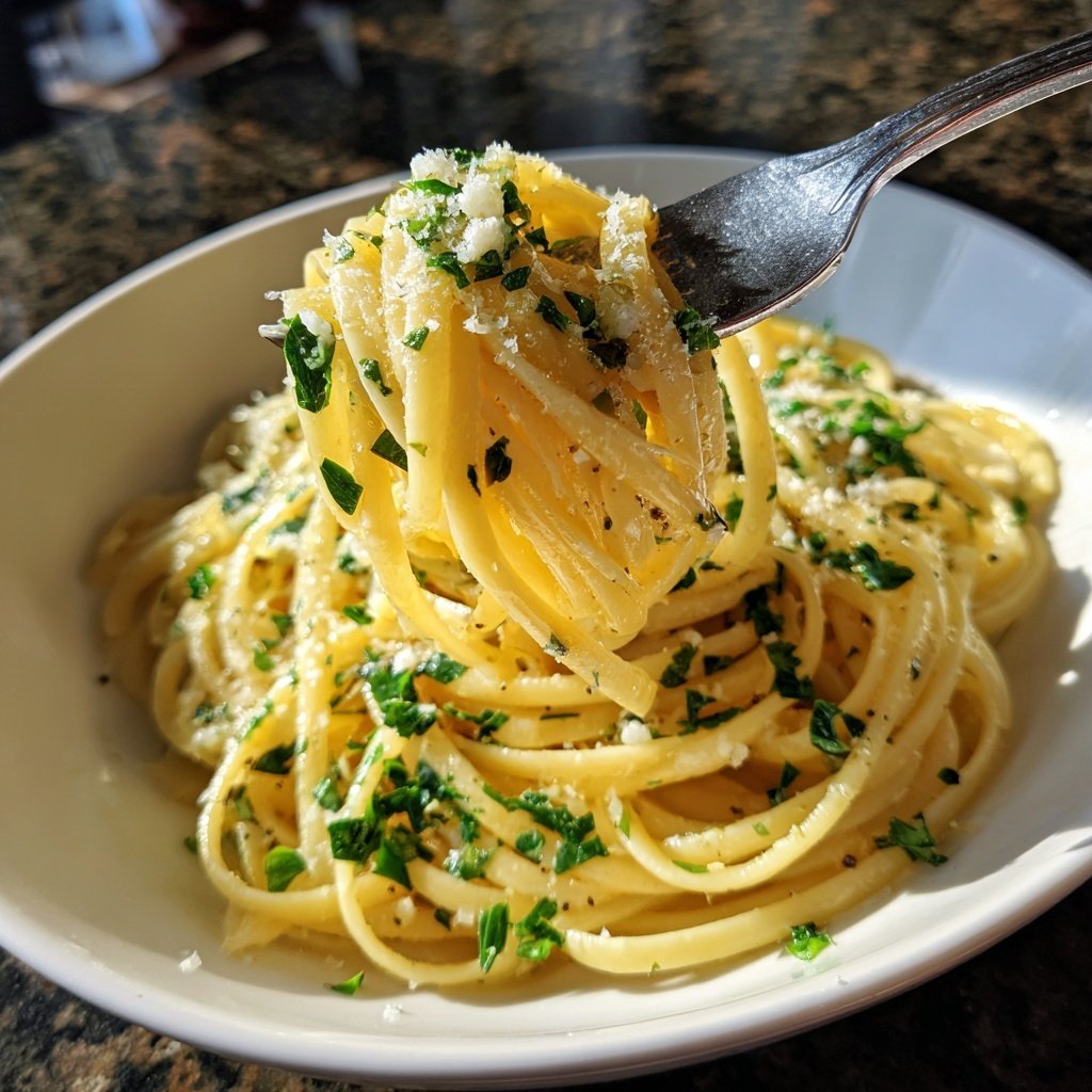 Quick & Easy 15-Minute Garlic Pasta