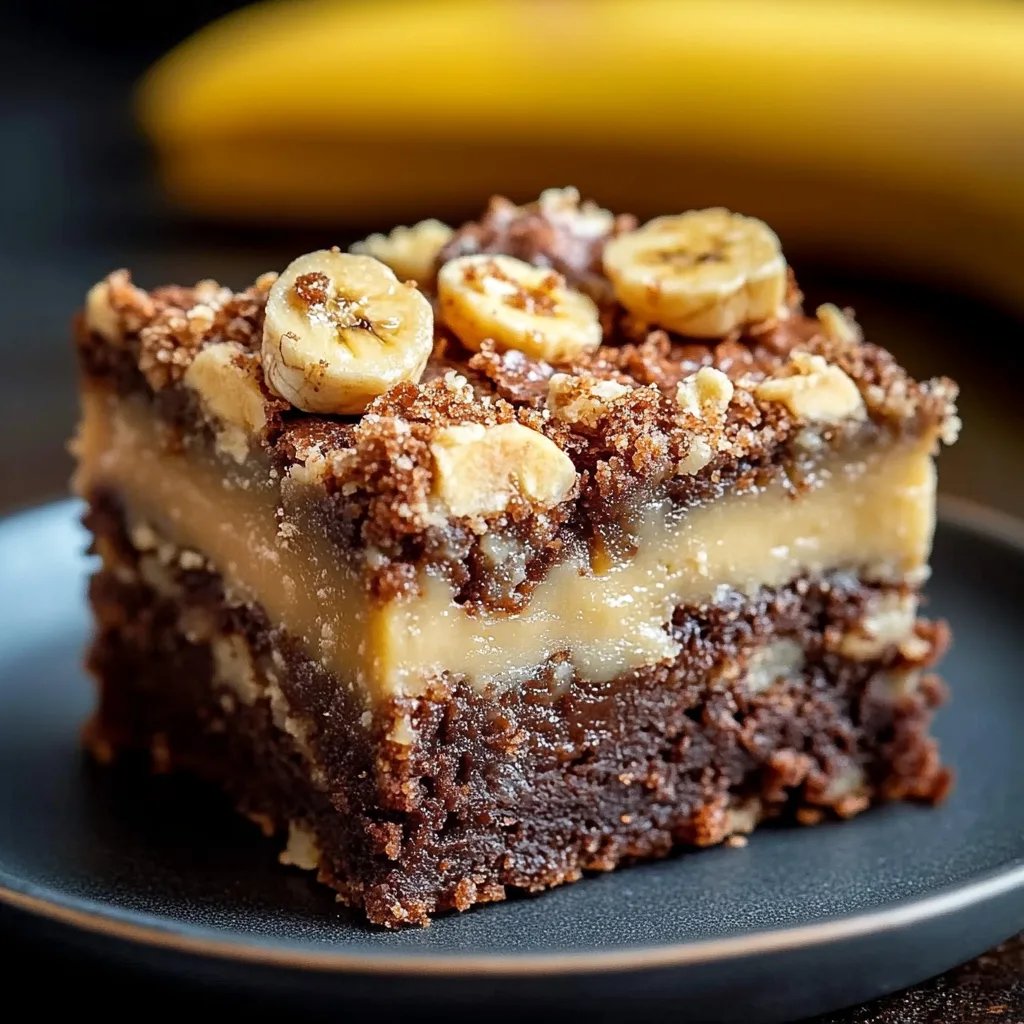 Banana Bread Brownies