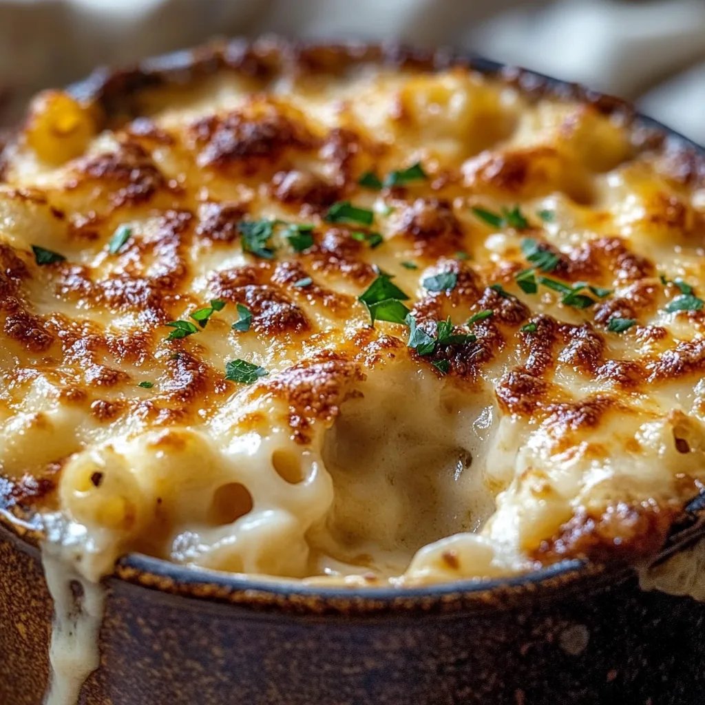 French Onion Soup Mac & Cheese