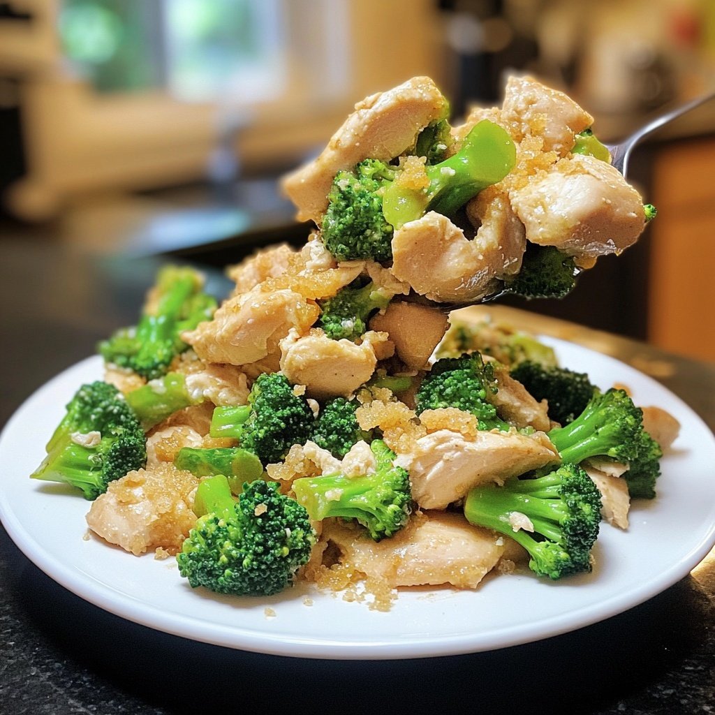 Family-Favorite Crockpot Chicken and Broccoli