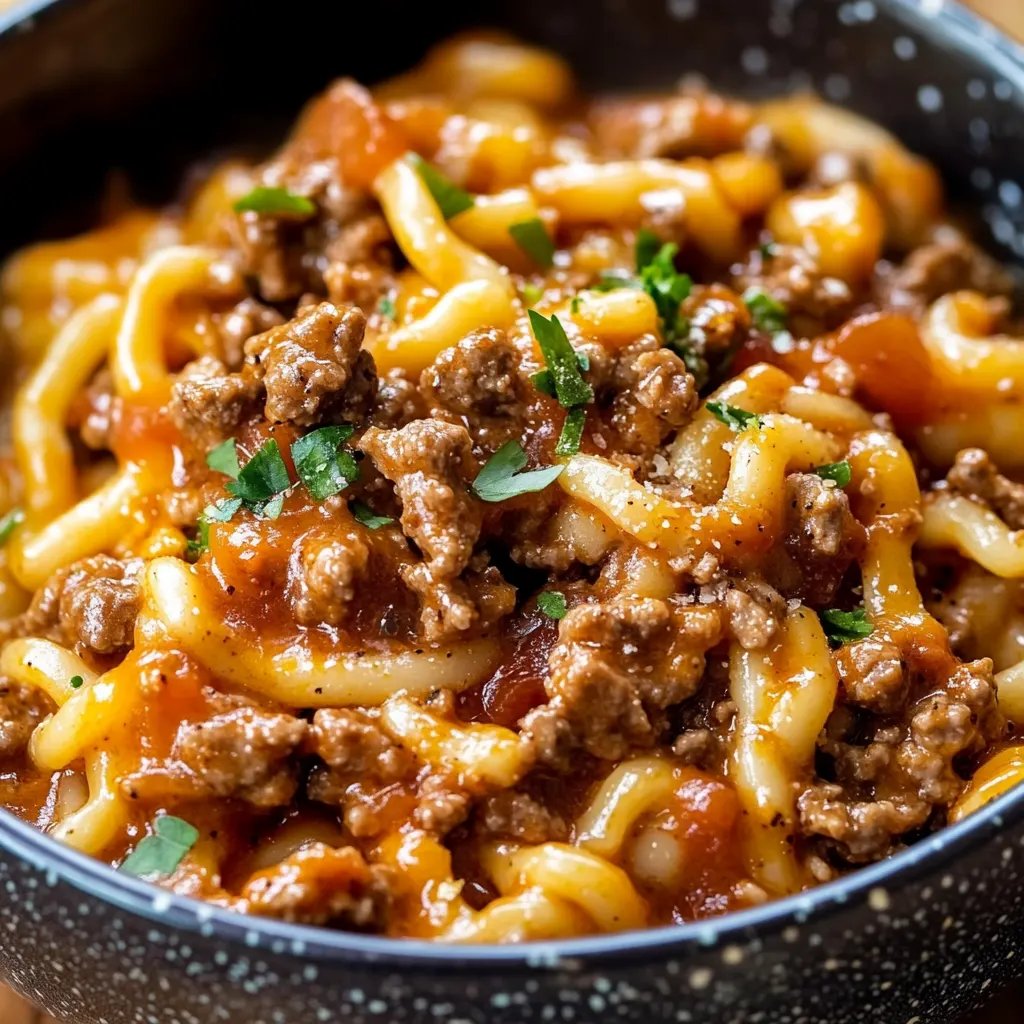 Homemade Hamburger Helper