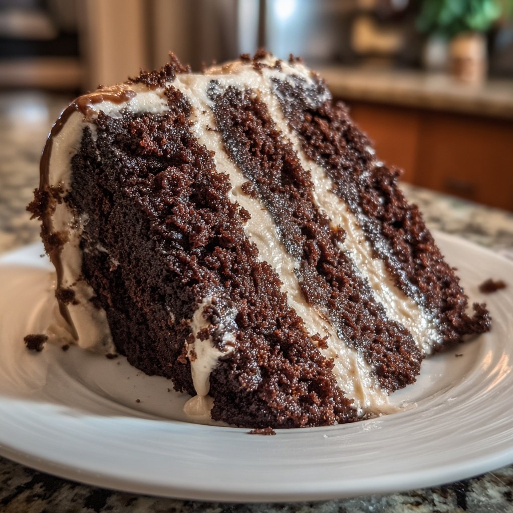 Chocolate Cake With Coffee