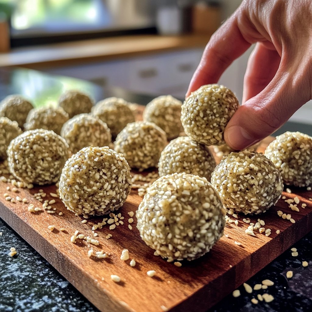 Protein Balls with Hemp Seeds