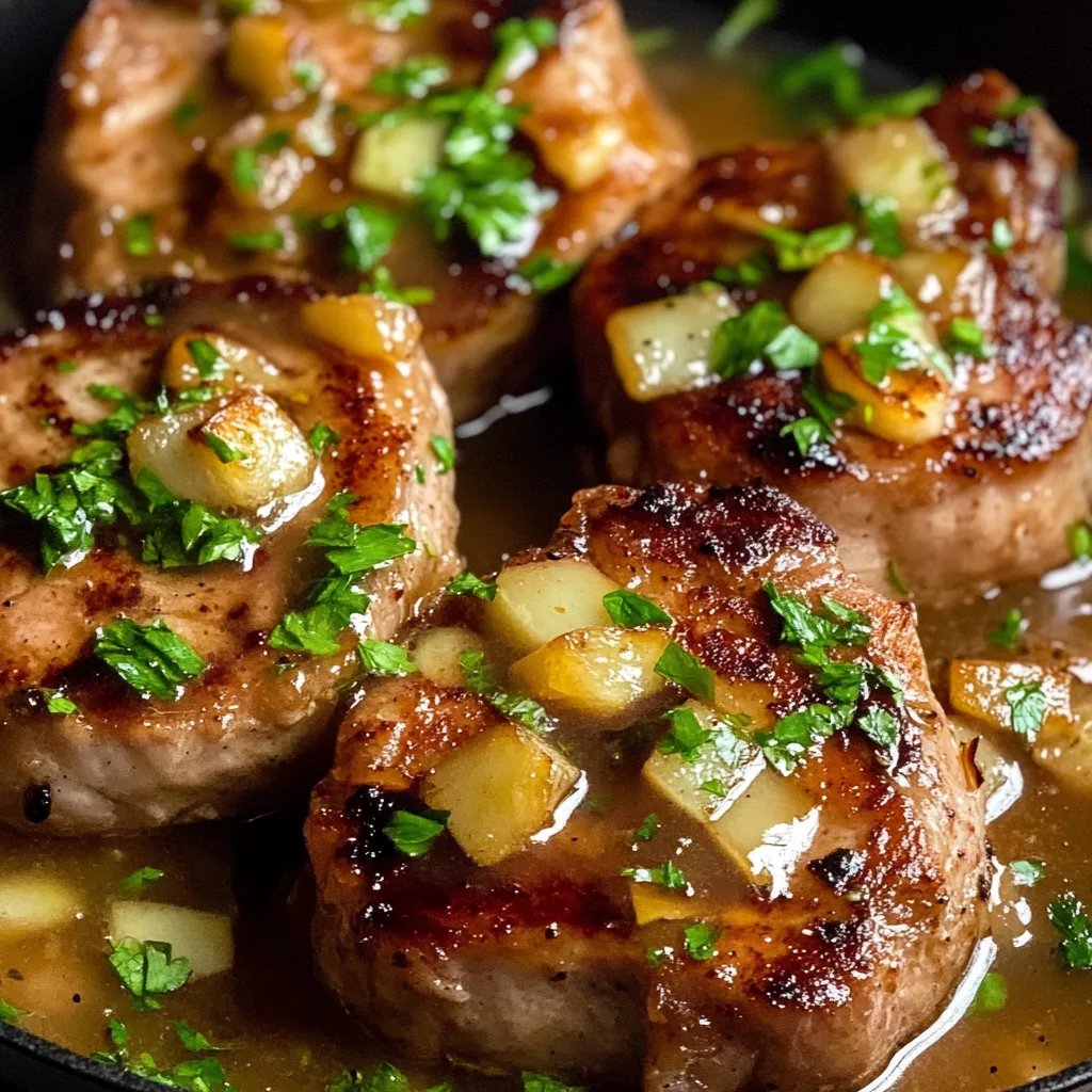 Apple Chutney Pork Chops