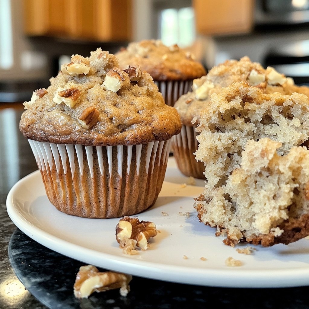 Banana Bread Muffins Recipe