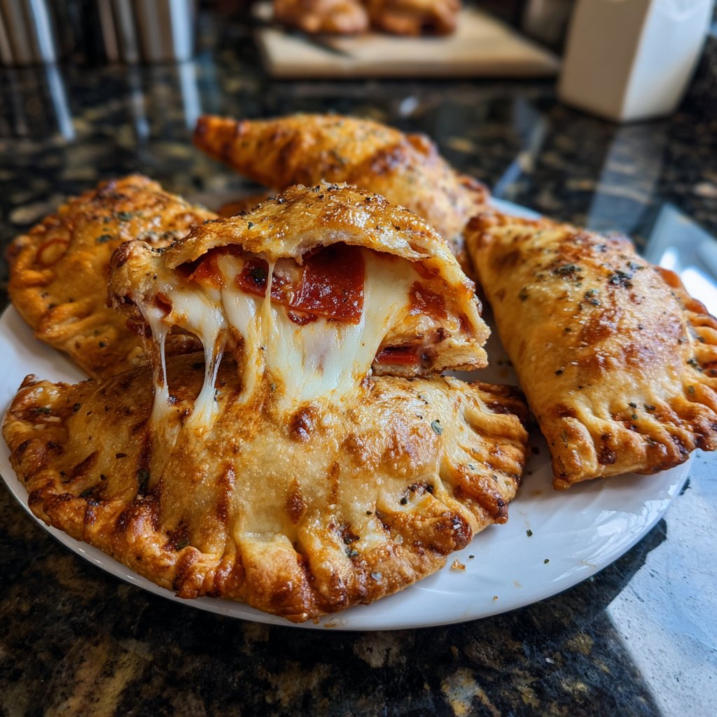 Super Bowl Mini Calzones